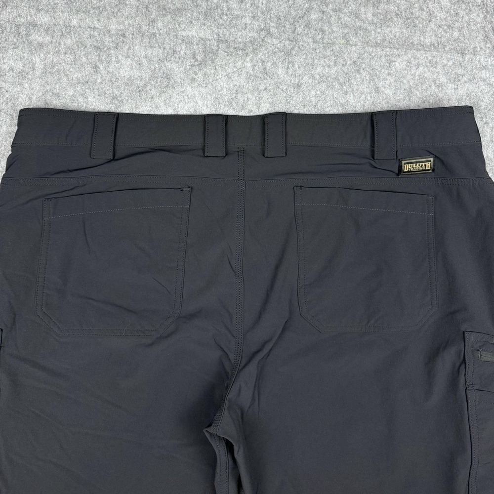 Duluth Trading Pants Mens 46x30 Black Flexpedition Standard Fit Stretch Hiking - Picture 14 of 16